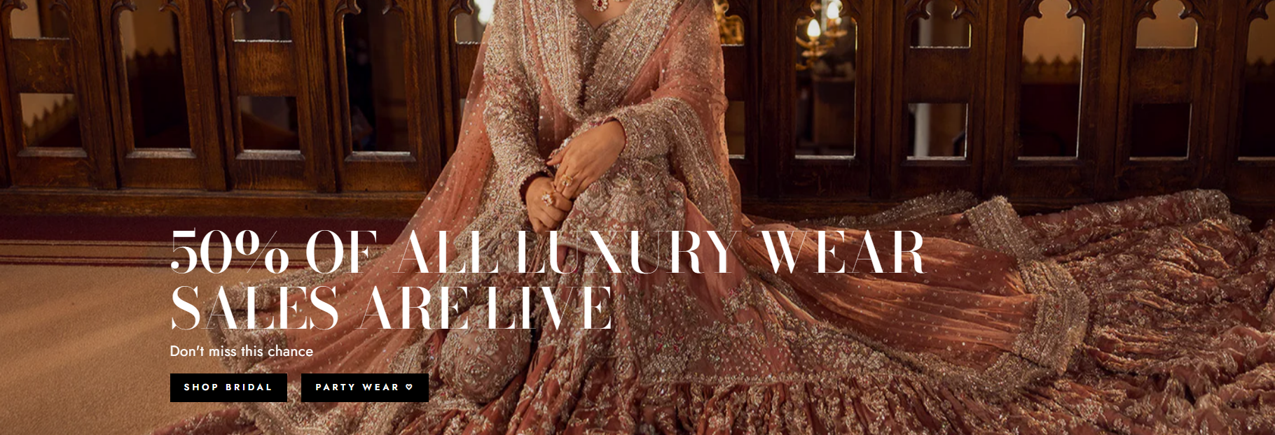 luxury wear sale 